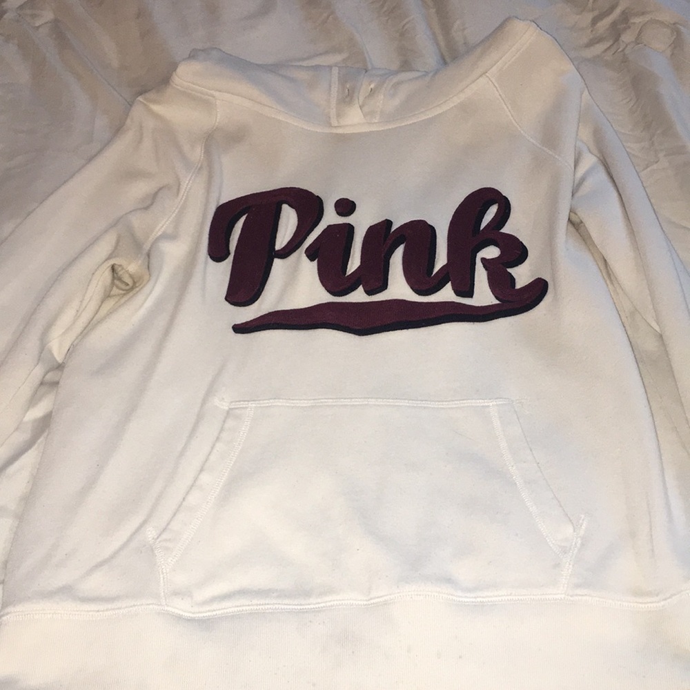 Pink hoodie